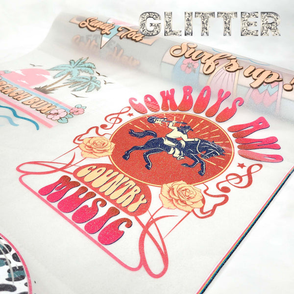 Glitter DTF Gang Sheets