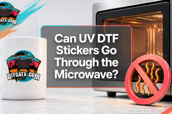 UV DTF Stickers Microwave Safe
