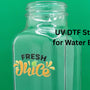 UV DTF Stickers for Water Bottles