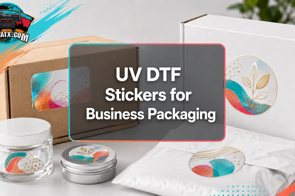 UV DTF Stickers for Business Packaging